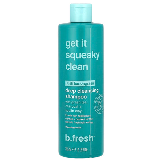 Lemongrass Deep Cleansing Shampoo for Oily Hair | Paraben Free & Vegan - Image 1
