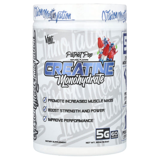 VMI Sports, Creatine Monohydrate, Patriot Pop, 12.5 oz (354 g) - Image 1