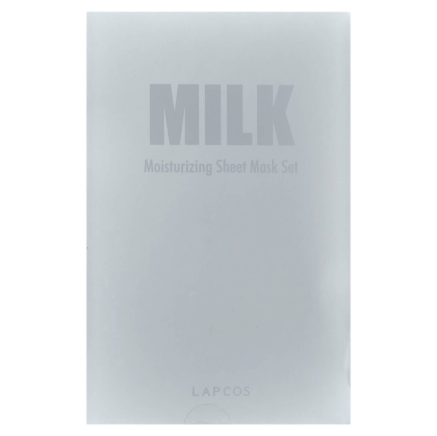 Lapcos, Milk Sheet Beauty Mask Set, Moisturizing , 5 Sheet Masks, 1.01 fl oz (30 ml) Each - Image 2