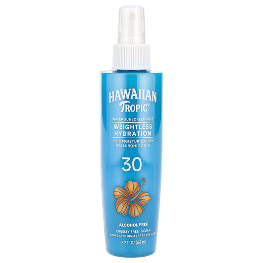 Lightweight Water Sunscreen by Hawaiian Tropic, SPF 30, 5.2 fl oz - Image 1