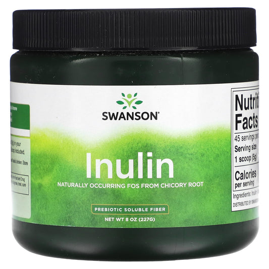 Swanson, Inulin, Prebiotic Soluble Fiber, 8 oz (227 g) - Image 1