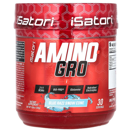 Boost Performance with Isatori Amino-Gro - 10.6 oz (300 g) - Image 1