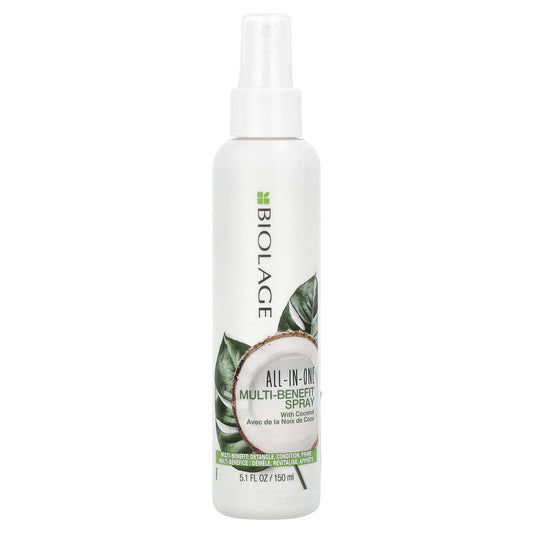 Biolage Coconut All-In-One Multi-Benefit Hair Spray, 5.1 fl oz - Image 1