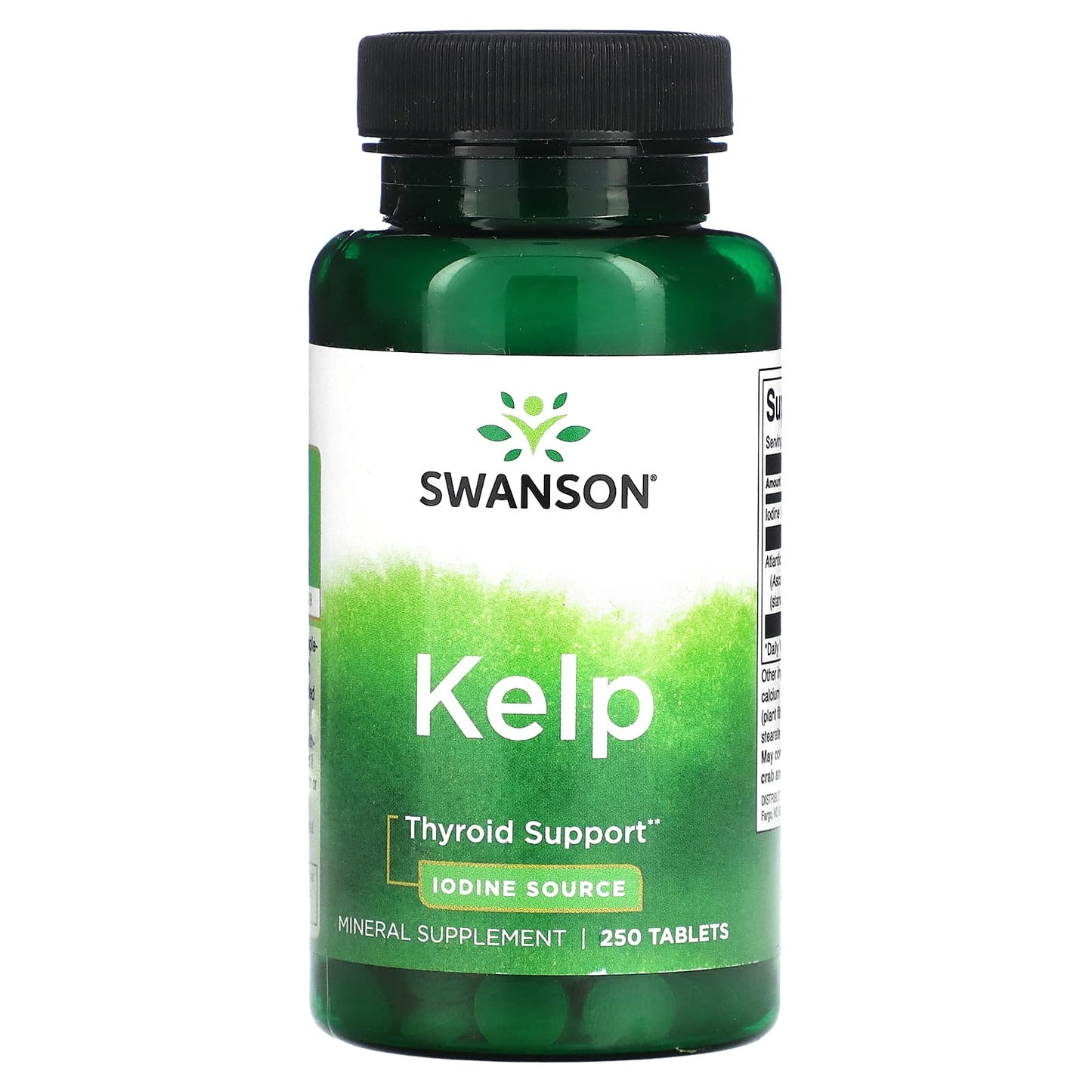 Swanson, Kelp, 250 Tablets - Image 1