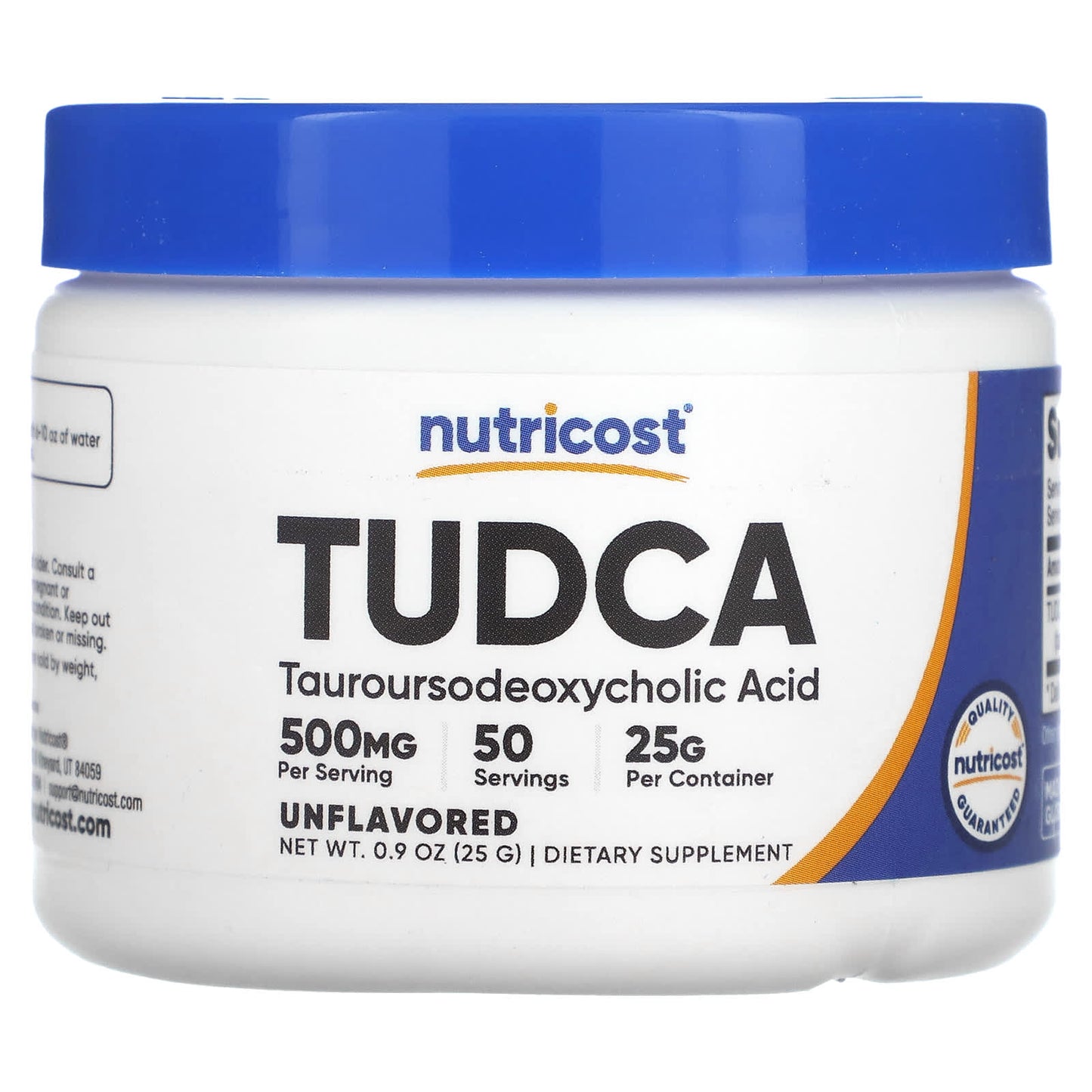 Nutricost, TUDCA, Unflavored, 0.9 oz (25 g) - Image 1