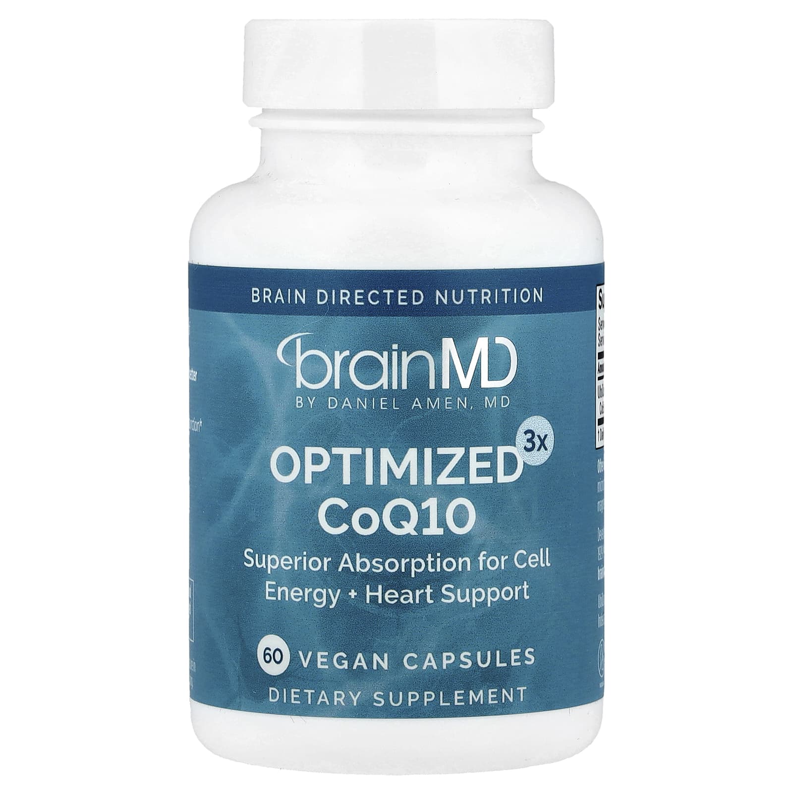 Boost Brain Health & Energy with BrainMD Optimized3x CoQ10 - Image 1