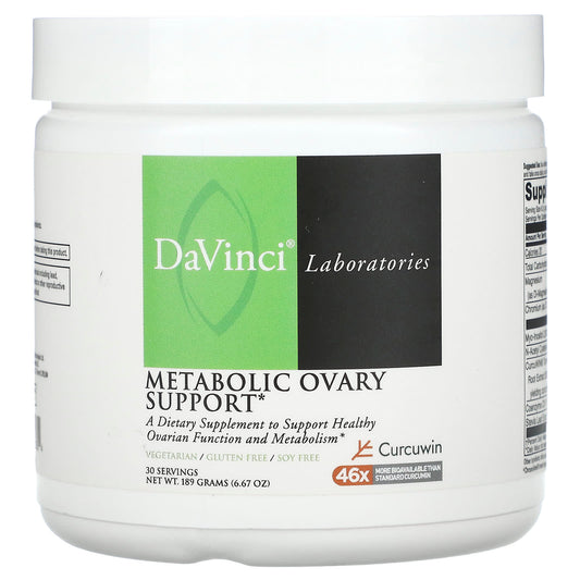 DaVinci Laboratories Metabolic Ovary Support for Healthy Hormones - Image 1
