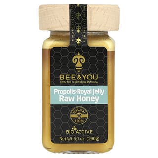 Bee & You Propolis Royal Jelly & Raw Honey - Natural Immunity & Energy
