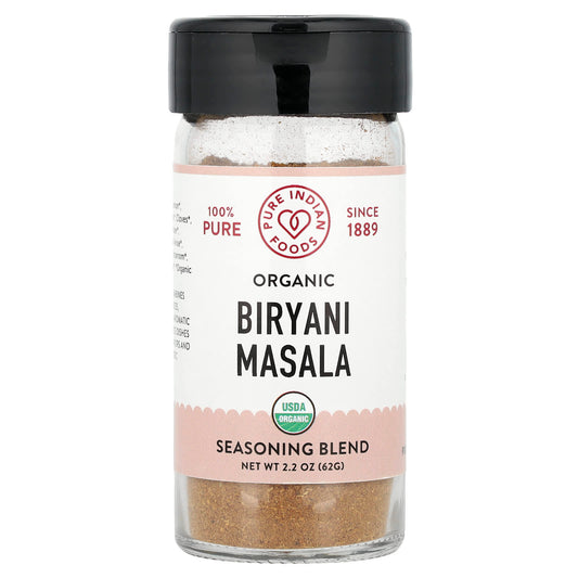 Pure Indian Foods, Organic Biryani Masala, 2.2 oz (62 g) - Image 1