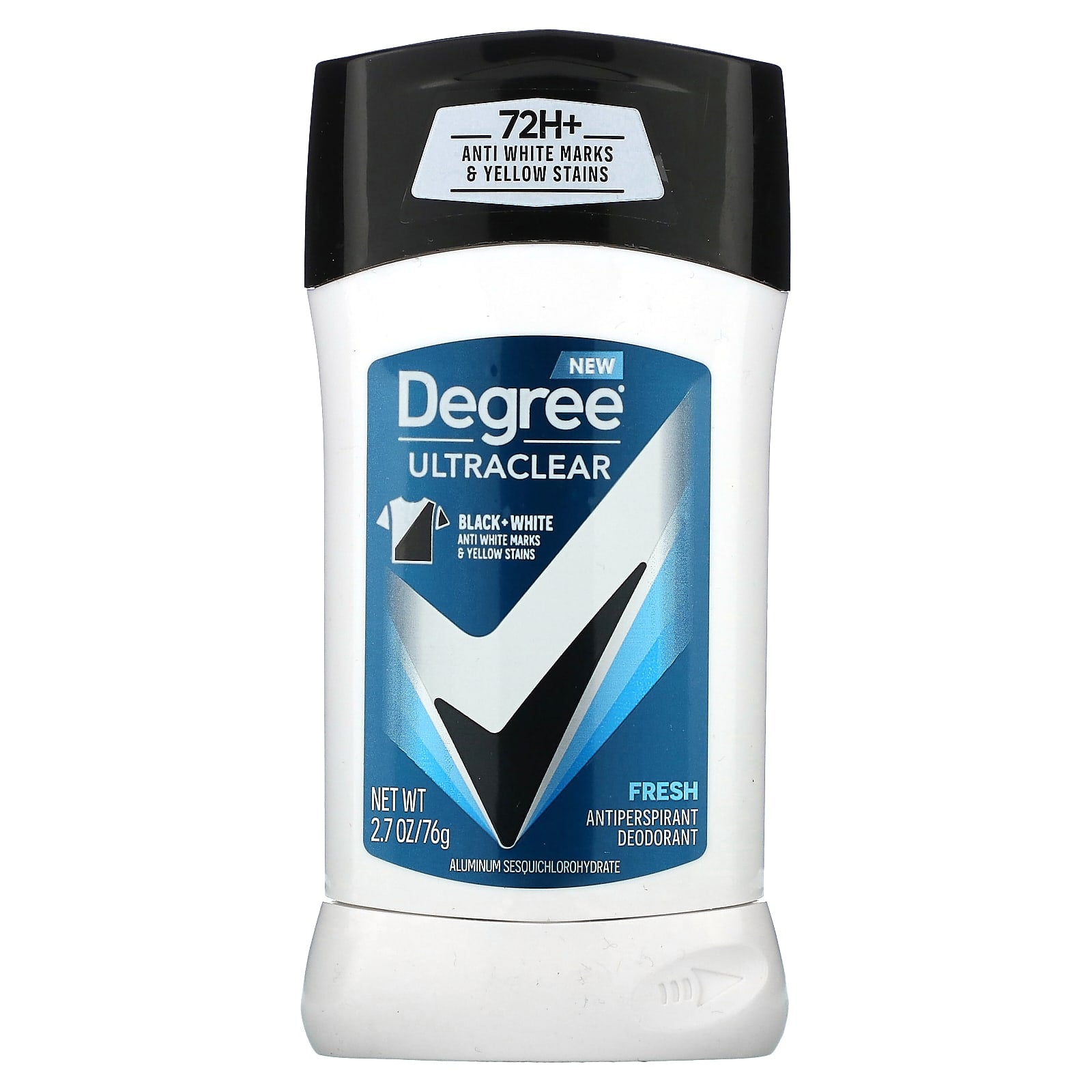 Degree UltraClear Black & White Fresh Antiperspirant Deodorant, 2.7 oz - Image 1