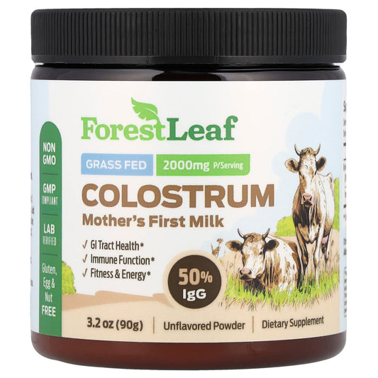 Forest Leaf Colostrum Powder for GI Tract Health & Immune Function, 90g - Image 1