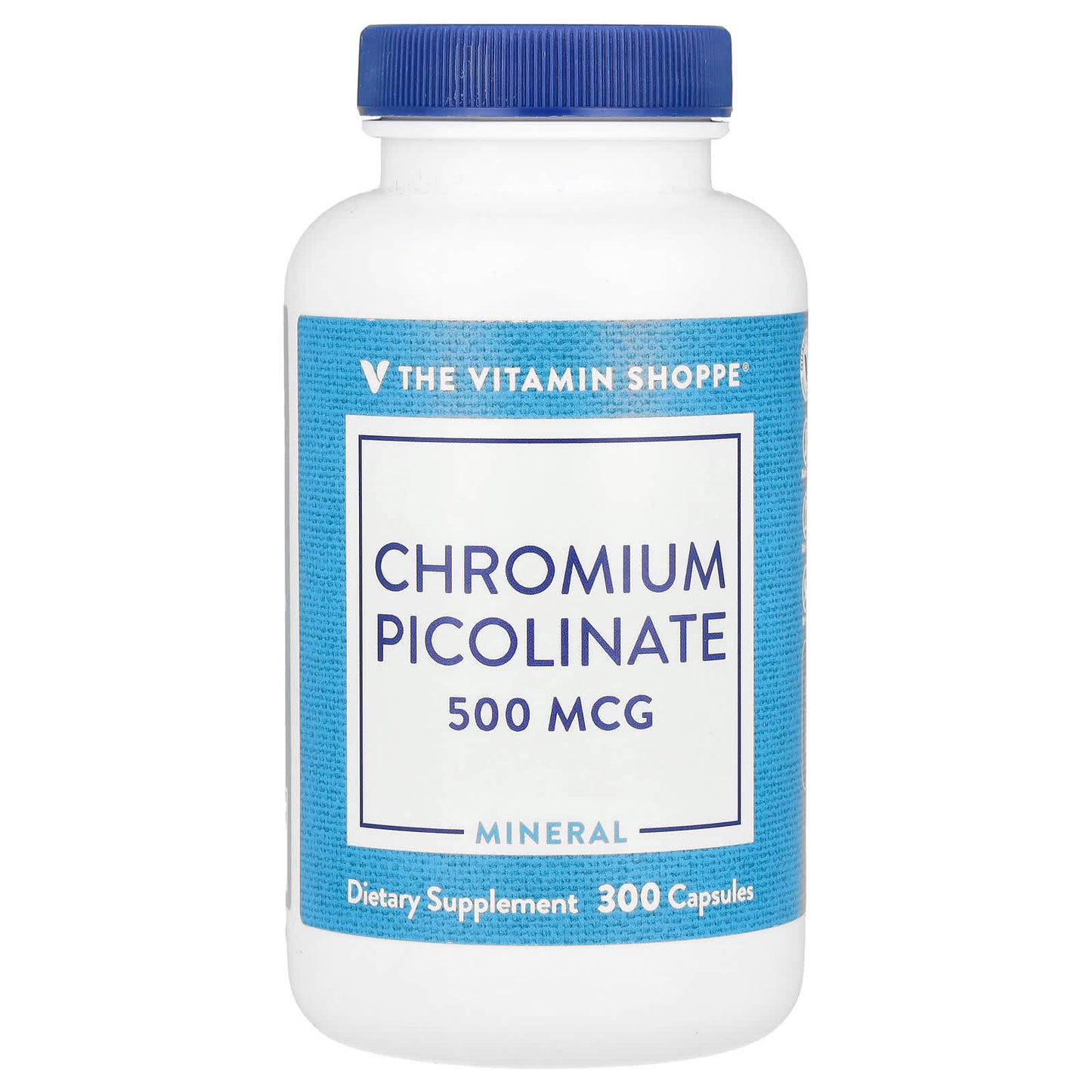 The Vitamin Shoppe, Chromium Picolinate, 500 mcg, 300 Capsules - Image 1