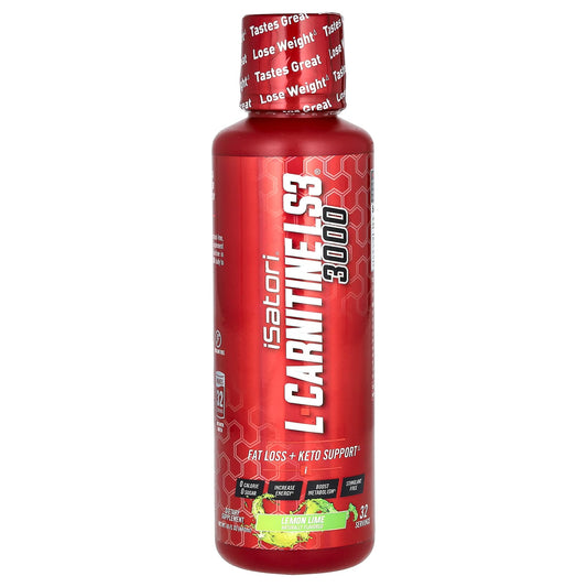 Boost Metabolism & Fat Loss with Isatori L-Carnitine LS3 3000 - Image 1