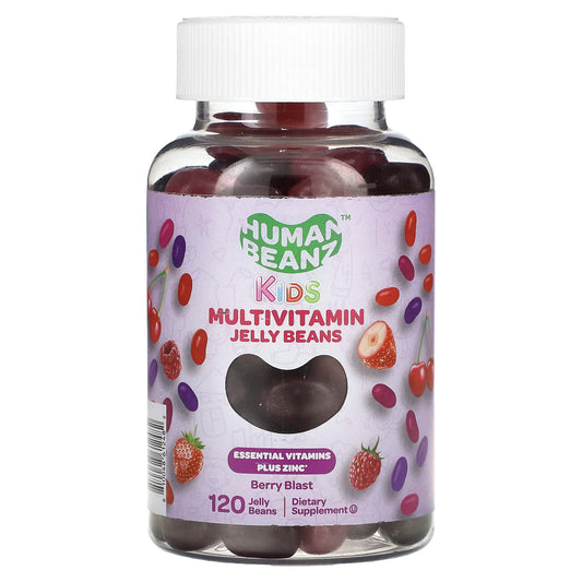 Human Beanz Berry Blast Kids Multivitamin Jelly Beans, 120 Count - Image 1