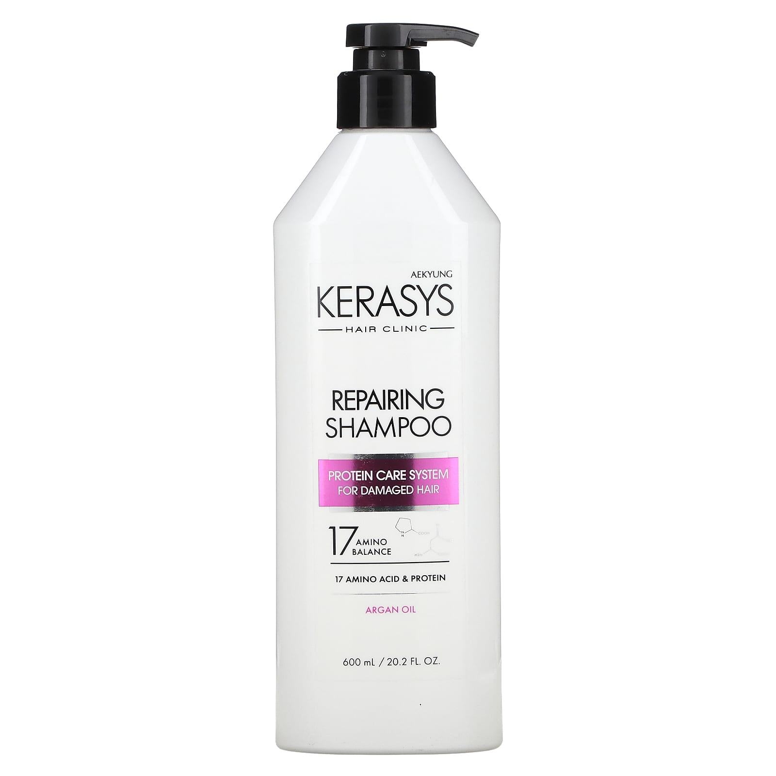 Kerasys, Aekyung, Hair Clinic, Repairing Shampoo, 20.2 fl oz (600 ml) - Image 1