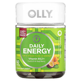 Natural Energy Boost with OLLY Tropical Passion Gummies