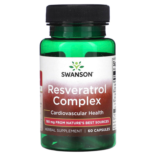Swanson, Resveratrol Complex, 60 Capsules - Image 1