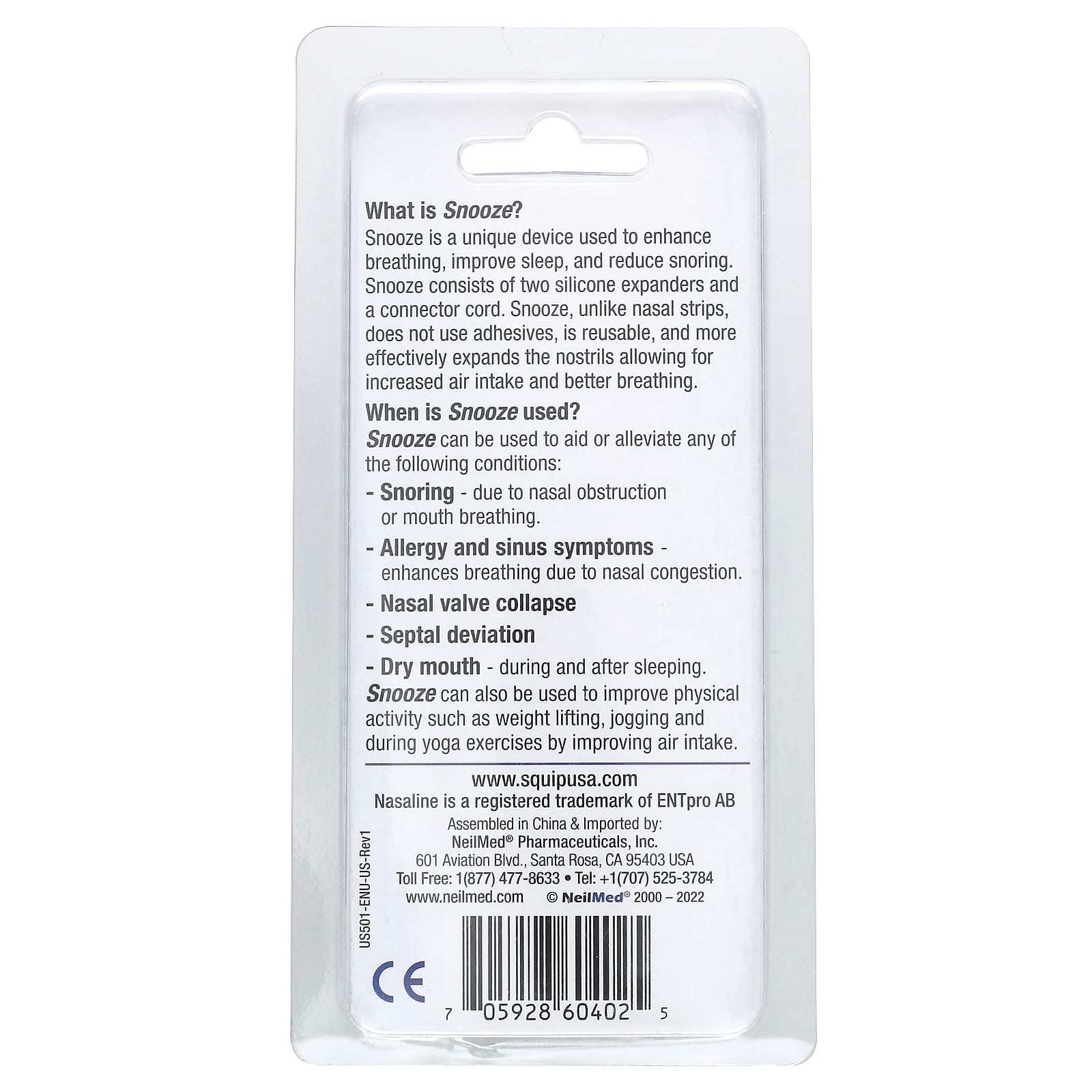 Squip, Snooze, Nasal Rinsing System, 3 Piece - Image 2