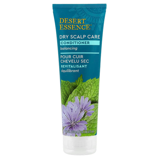 Dry Scalp Care Conditioner for Silky Soft Hair by Desert Essence, 8 oz - Image 1