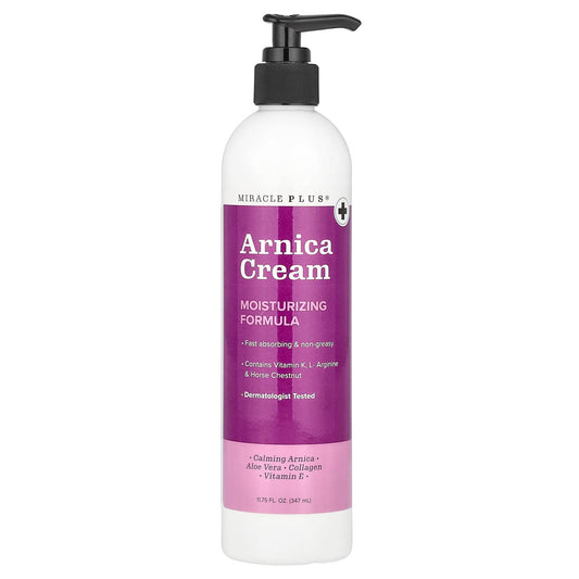 Miracle Plus, Arnica Cream, 11.75 fl oz (347 ml) - Image 1