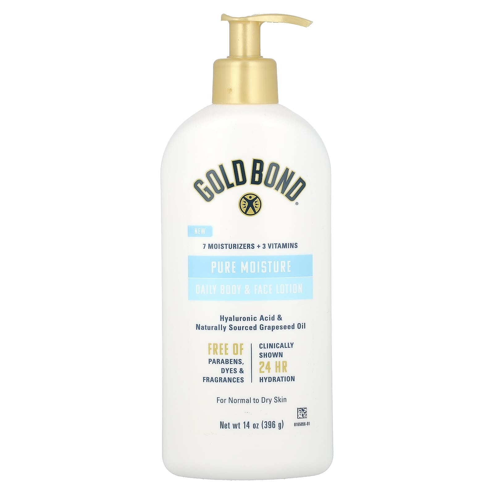 Gold Bond Pure Moisture Daily Body & Face Lotion (14 oz) - Image 1