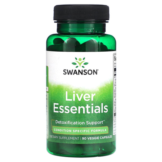 Swanson, Liver Essentials, 90 Veggie Capsules - Image 1