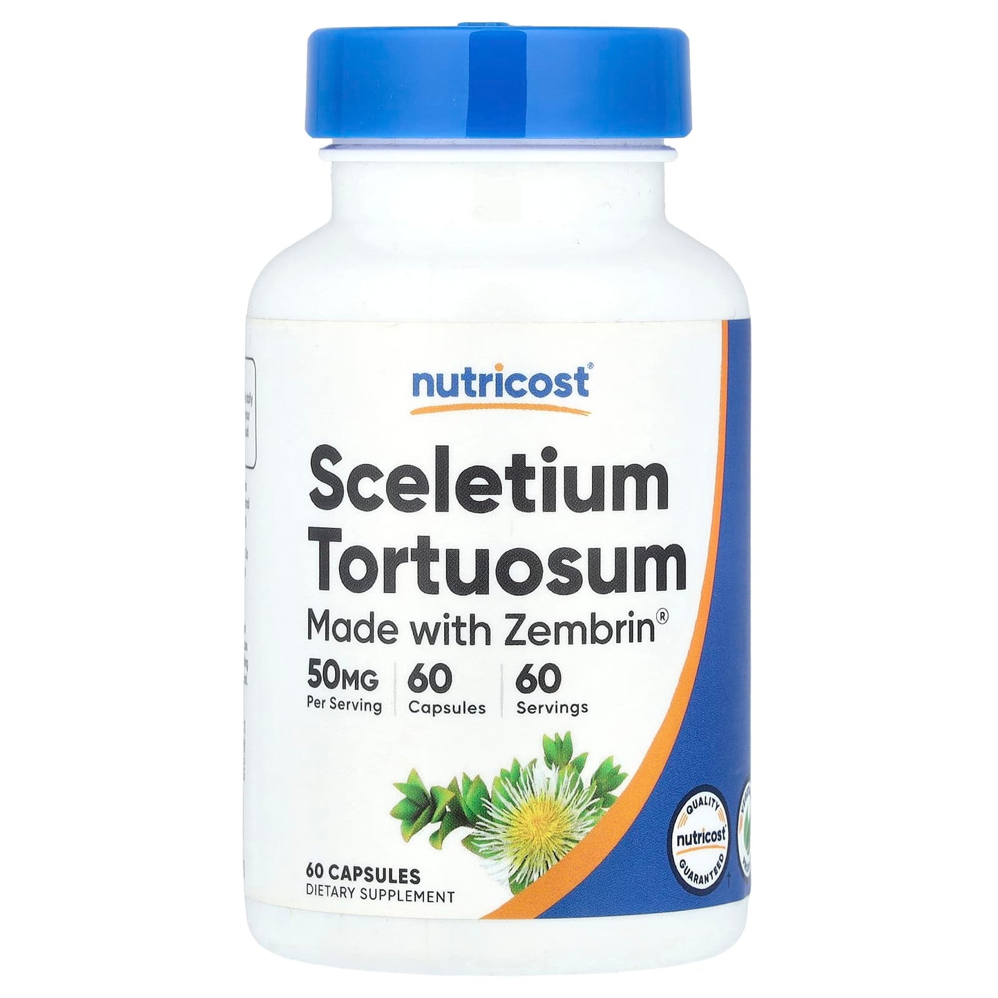 Nutricost, Sceletium Tortuosum, 50 mg , 60 Capsules - Image 1