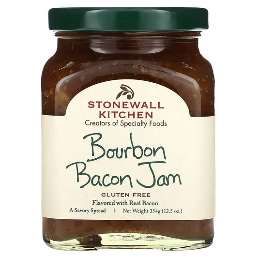 Stonewall Kitchen, Bourbon Bacon Jam , 12.5 oz (354 g) - Image 1