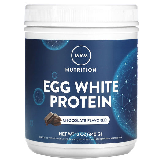 MRM Nutrition, Egg White Protein, Chocolate, 12 oz (340 g) - Image 1