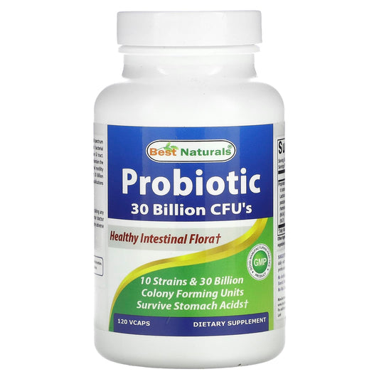 Best Naturals Probiotic 30 Billion CFU's for Healthy Digestion - Image 1