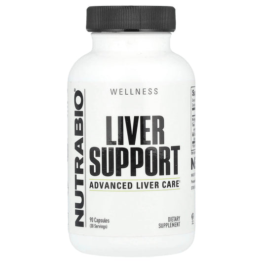 NutraBio, Liver Support, 90 Capsules - Image 1