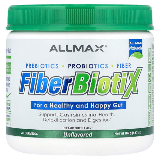 ALLMAX FiberBiotiX - Healthy Gut Support & Digestion Aid - Image 1