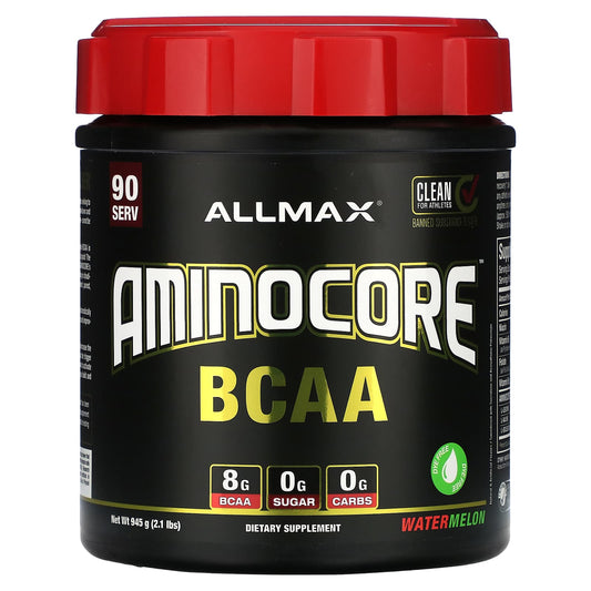 ALLMAX AMINOCORE BCAA Supplement for Muscle Growth and Recovery - Image 1