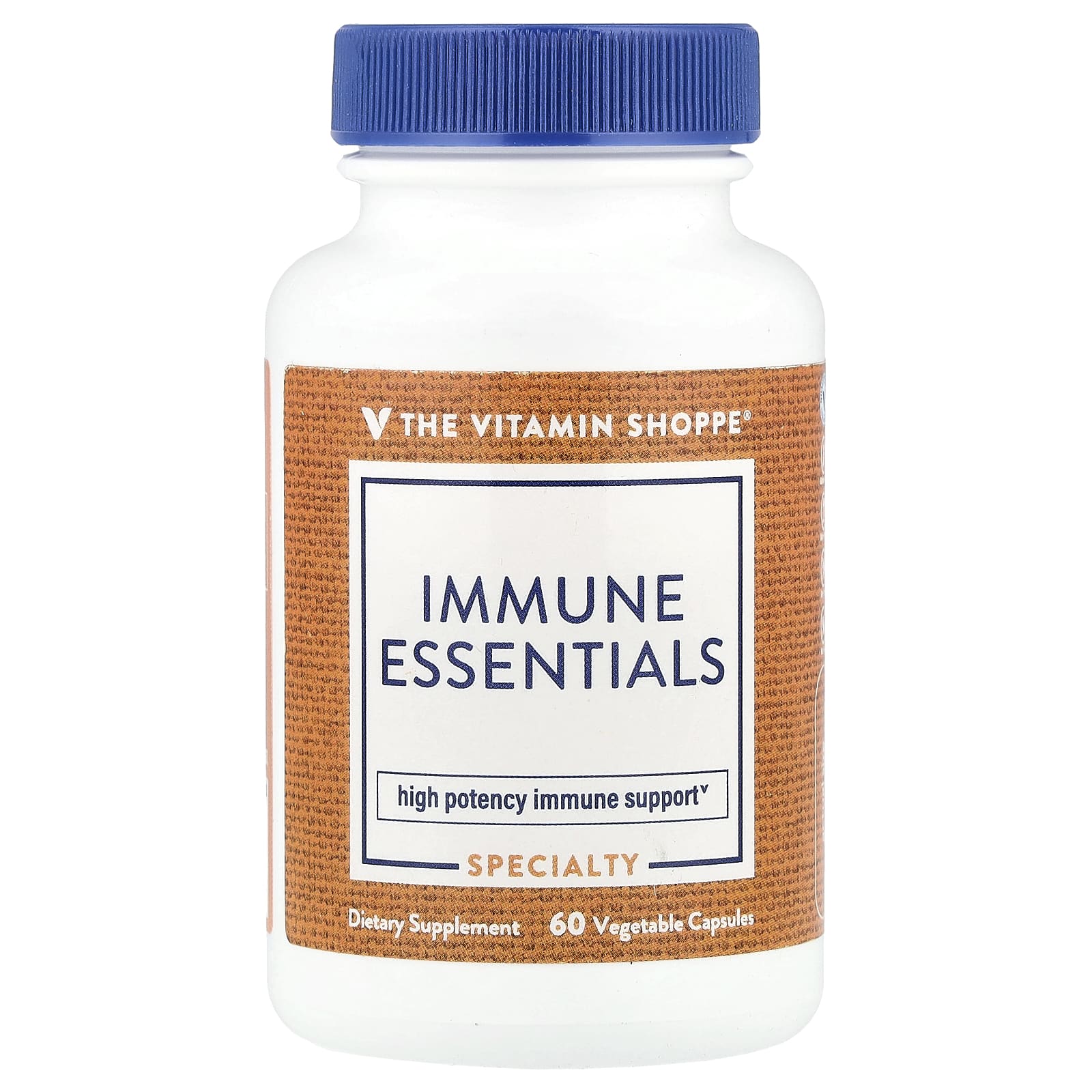 The Vitamin Shoppe, Immune Essentials, 60 Vegetable Capsules - Image 1