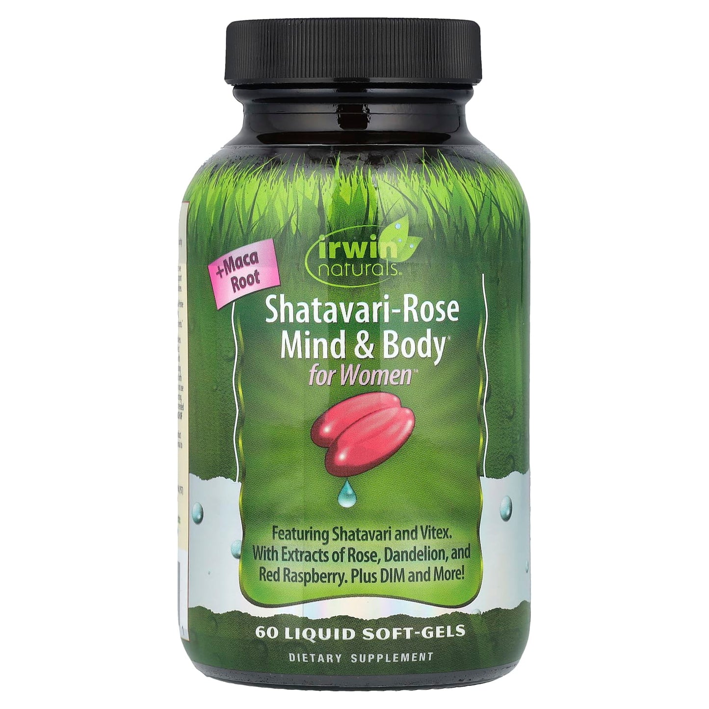 Shatavari-Rose Mind & Body Liquid Soft-Gels for Women's Wellness - Image 1