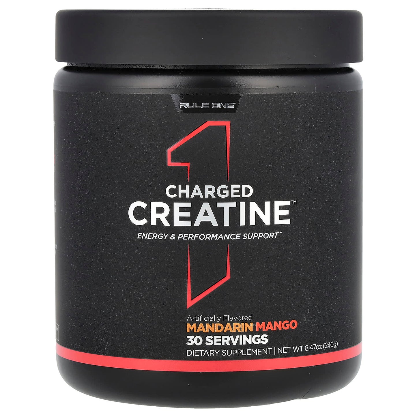 Rule One Proteins, Charged Creatine, Mandarin Mango, 8.47 oz (240 g) - Image 1