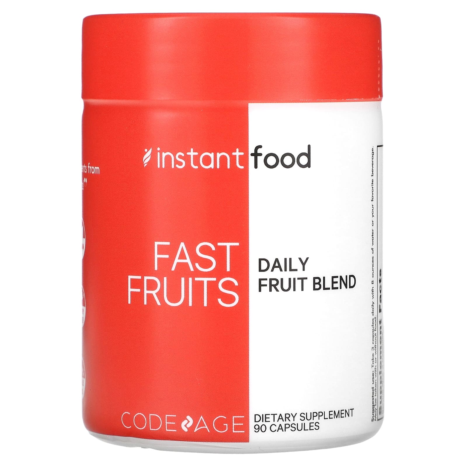 CodeAge Daily Fruit Blend - 90 Capsules - Instant Nutrients - Image 1