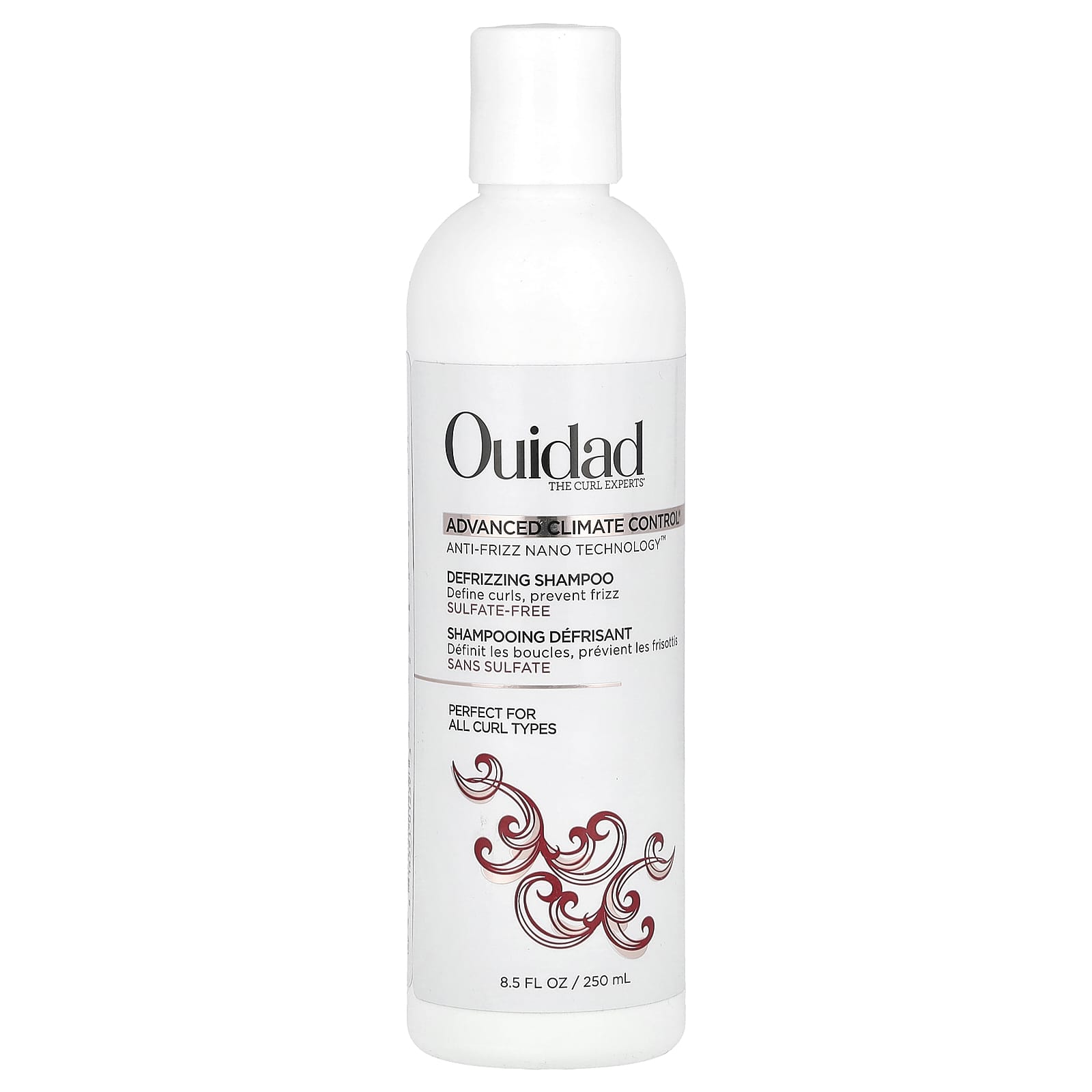 Ouidad, Advanced Climate Control®, Defrizzing Shampoo, All Curl Types, 8.5 fl oz (250 ml) - Image 1