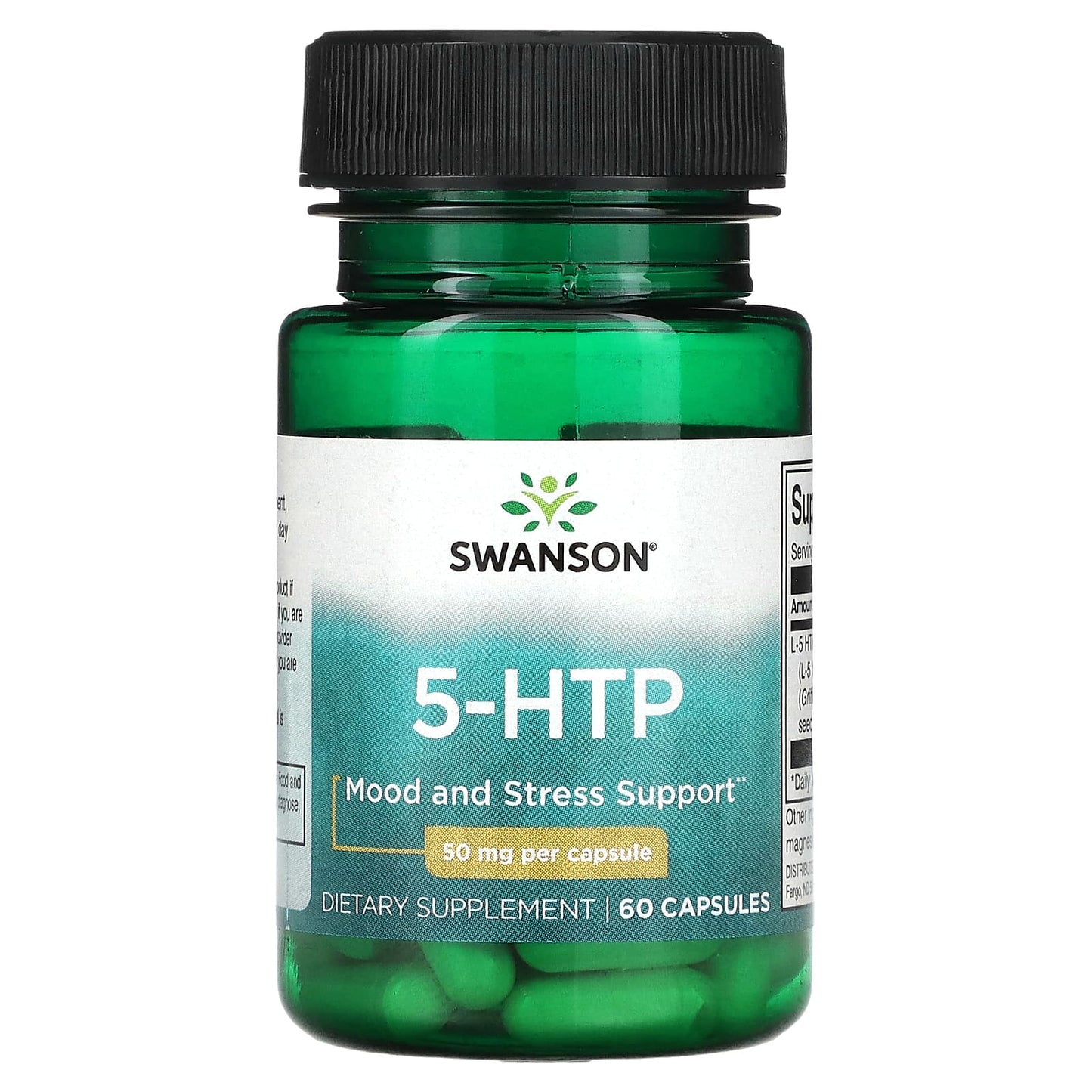 Swanson, 5-HTP, 50 mg , 60 Capsules - Image 1