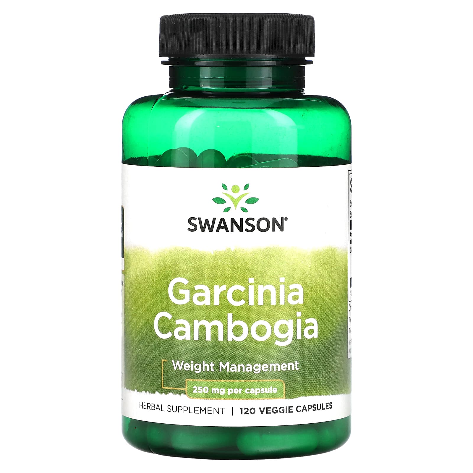 Swanson, Garcinia Cambogia, 250 mg, 120 Veggie Capsules - Image 1