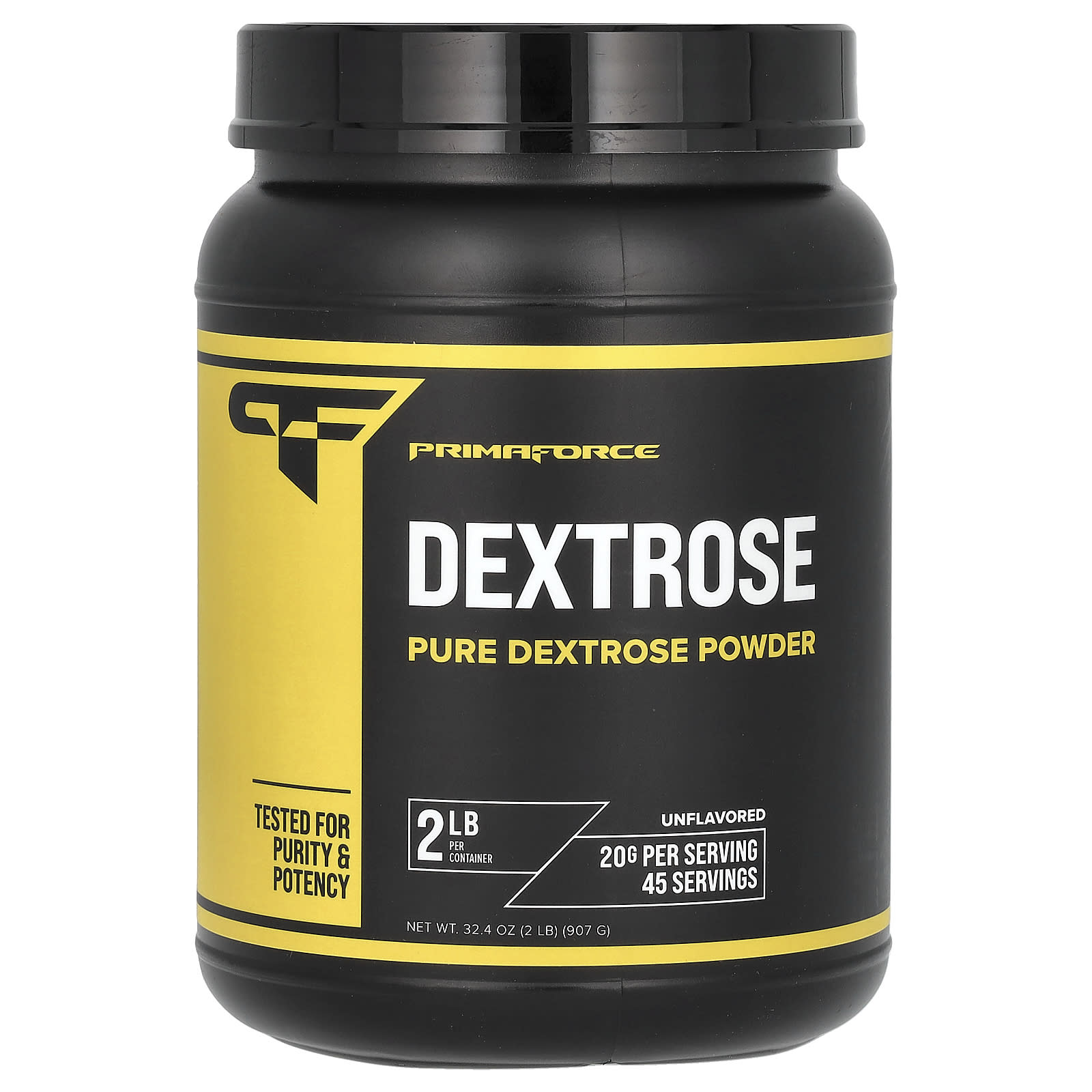 Primaforce, Pure Dextrose, Unflavored, 2 lb (907 g) - Image 1