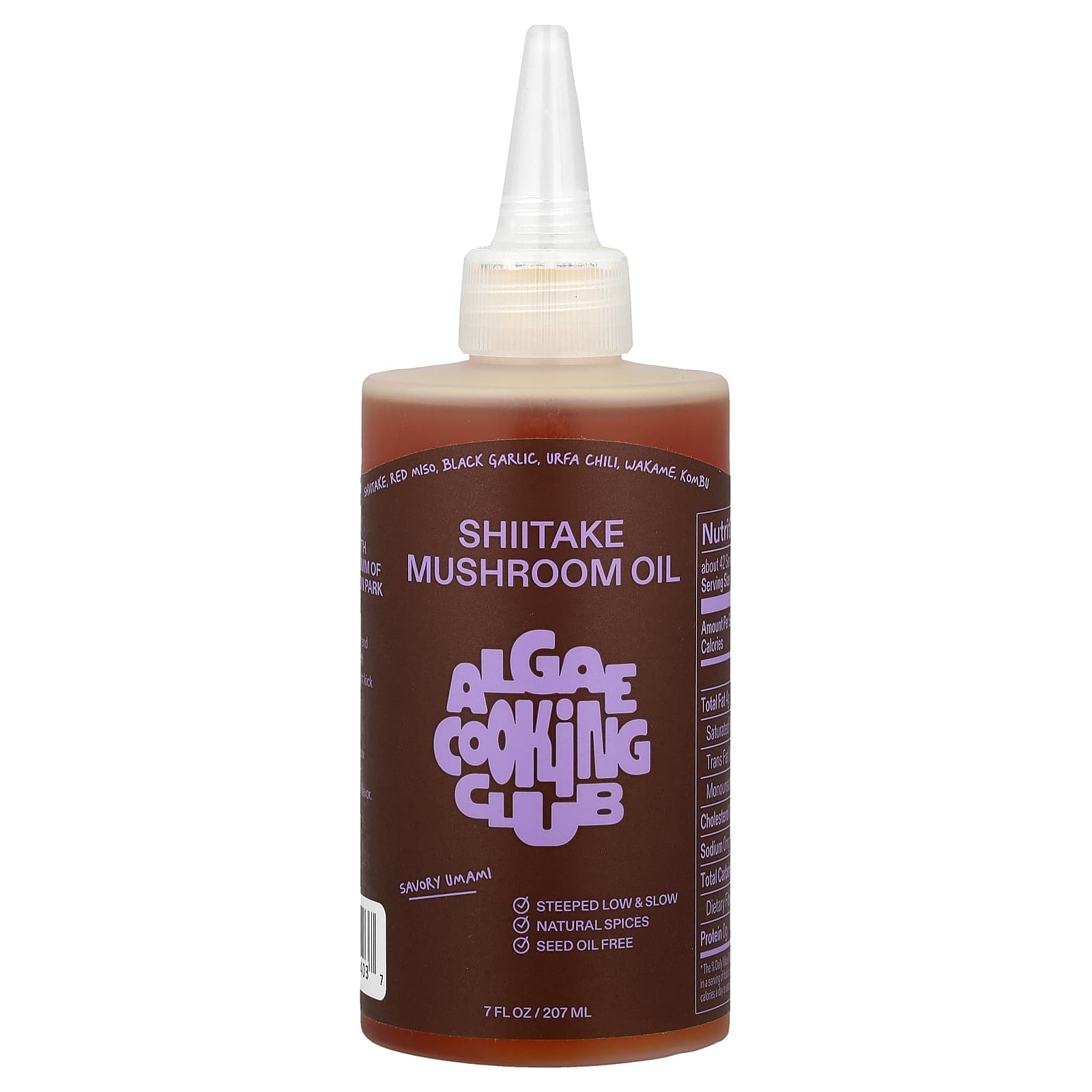 Elevate Your Cooking with Shiitake Mushroom Oil 7 fl oz - Image 1