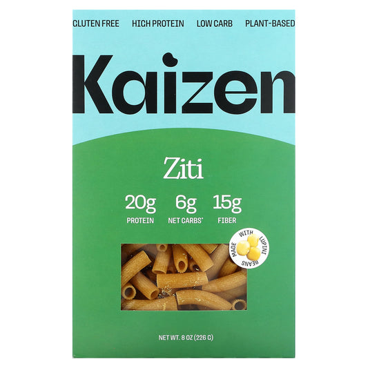 Gluten-Free, High-Protein Plant-Based Pasta by Kaizen (8 oz, 226g) - Image 1