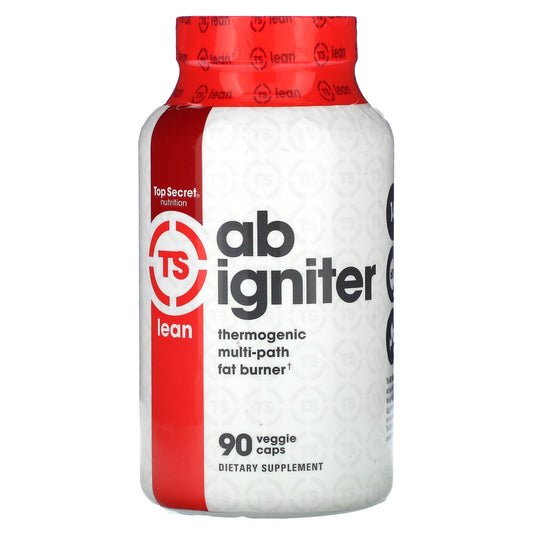 Top Secret Nutrition, Lean, Ab Igniter, 90 Veggie Caps - Image 1