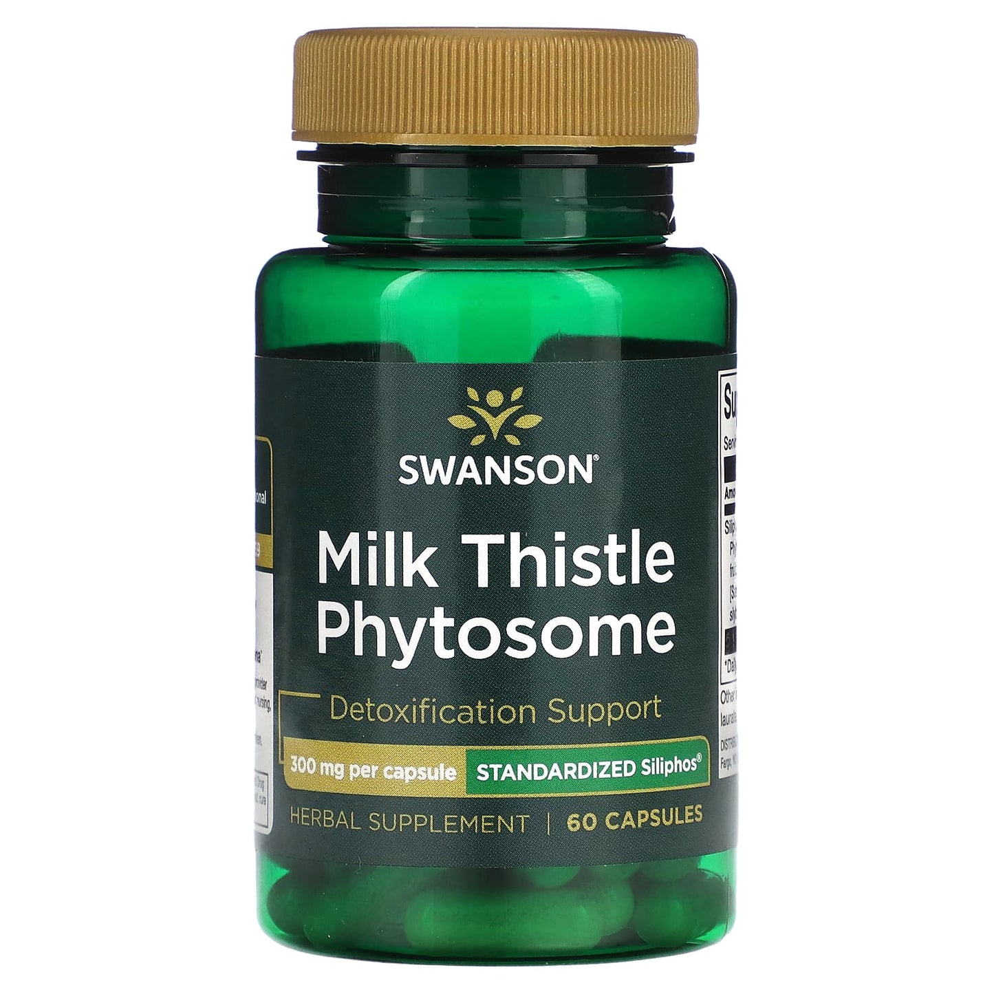 Swanson, Milk Thistle Phytosome, 300 mg , 60 Capsules - Image 1