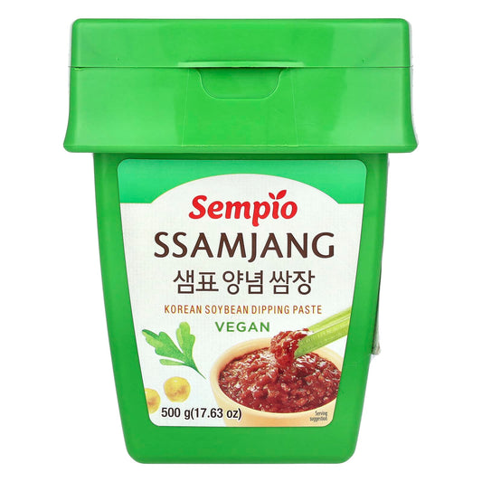 Sempio, Ssamjang, Korean Soybean Dipping Paste, Vegan, 17.63 oz (500 g) - Image 1