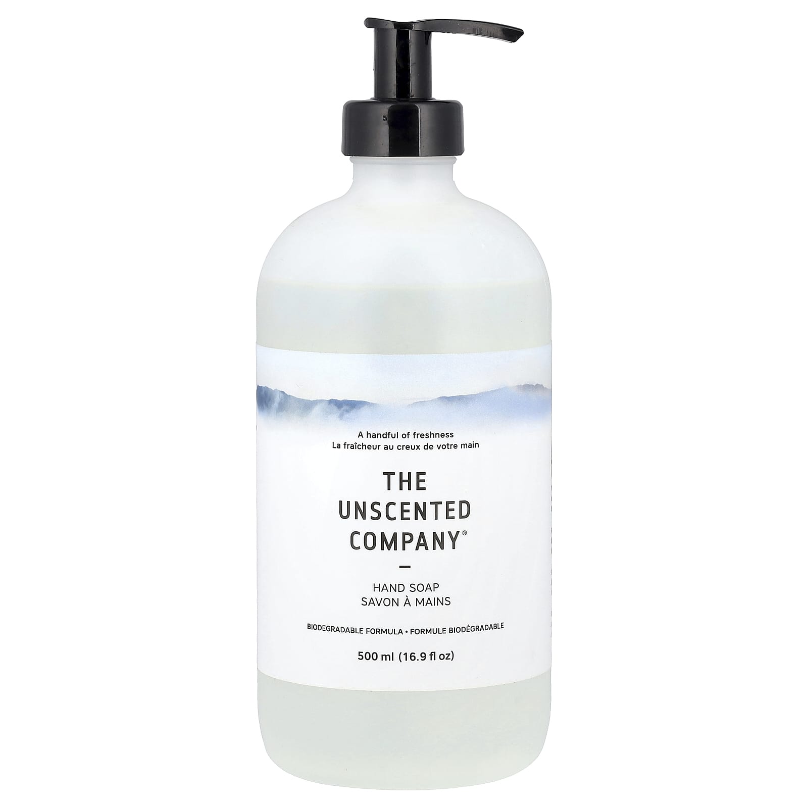 The Unscented Company, Hand Soap, Fragrance Free, 16.9 fl oz (500 ml) - Image 1