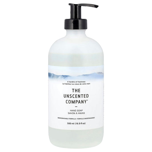 The Unscented Company, Hand Soap, Fragrance Free, 16.9 fl oz (500 ml) - Image 1