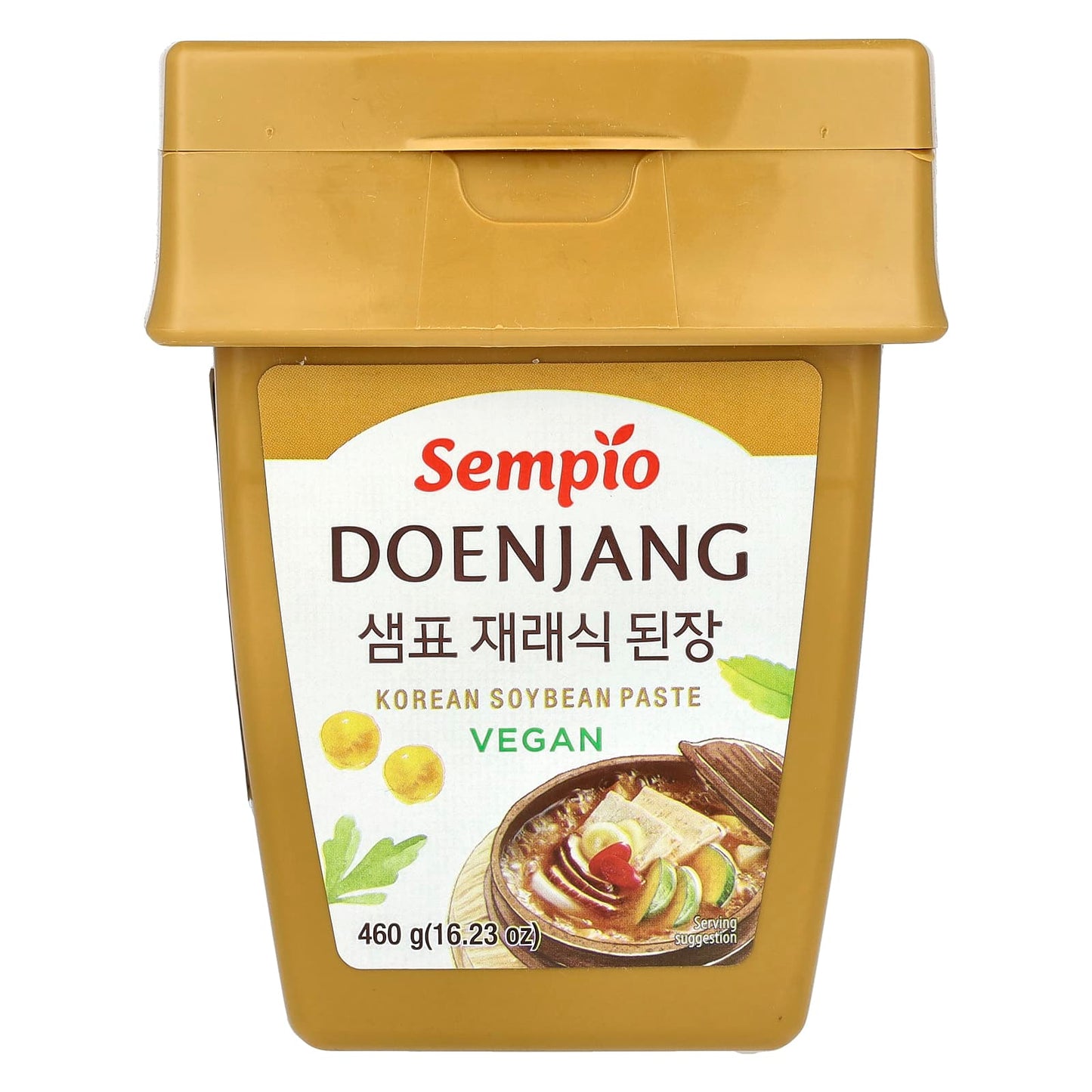 Sempio, Doenjang, Korean Soybean Paste, Vegan, 16.23 oz (460 g) - Image 1