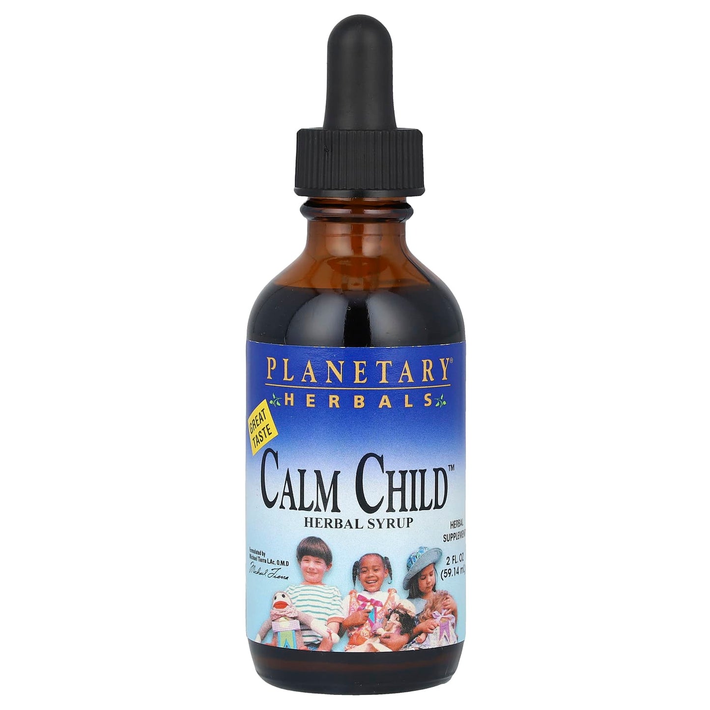Planetary Herbals, Calm Child™ Herbal Syrup, 2 fl oz (59.14 ml) - Image 1